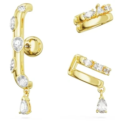 Afbeelding van Swarovski 5663334 Dextera Goudkleurig Oorbellen horloge Goudkleur
