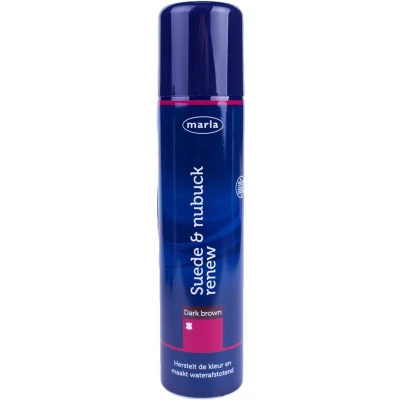 Afbeelding van Marla suede &amp; nubuck renew herstelt de kleur donker bruin 250 ml