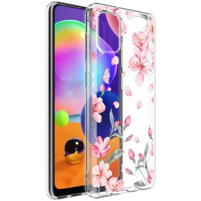 Afbeelding van Samsung Galaxy A31 Hoesje Siliconen en TPU (zacht) imoshion Softcase/Backcover Roze Telefoonhoesje