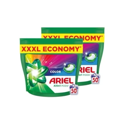 Afbeelding van Ariel wasmiddel pods Color All in 1 100 wasbeurten