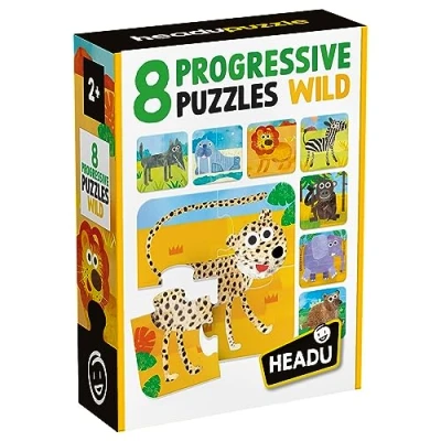 Afbeelding van Headu Puzzel, meerkleurig, MU55607