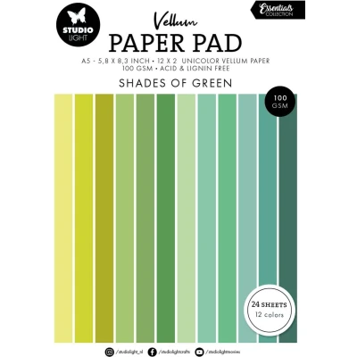 Afbeelding van Vellum paper Pad Unicolor Essentials nr.193