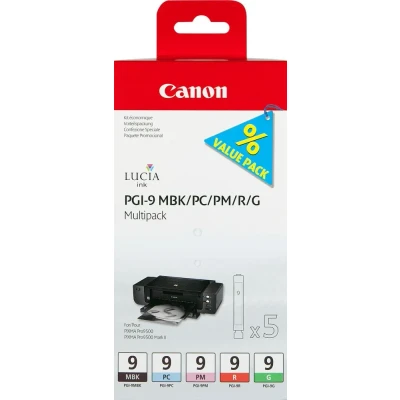Afbeelding van PGI 9 MBK/PC/PM/R/G MULTI PACK INK