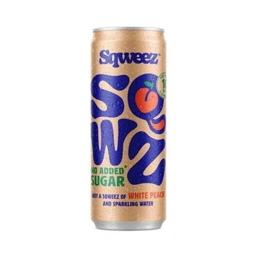 Afbeelding van Sqweez White Peach 12 x 250 ml