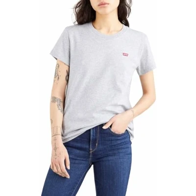 Afbeelding van Levi&#039;s Perfect TEE Tshirt basic, Dames, Maat: XXS, Starstruck heather grey