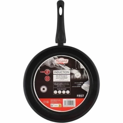 Afbeelding van Koekenpan MENASTYL 6020247 Roestvrij staal 28 cm Geschikt voor alle kookplaten, inclusi...