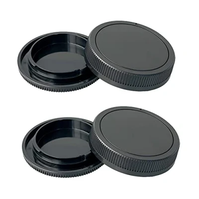 Afbeelding van Camera Body Cap &amp; Achter Lens Cover voor Compatibel Canon EOS M50II M50 M100 M3 M5 kit EF M Mount (2 Pack)