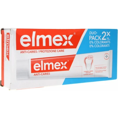 Afbeelding van elmex Anti Cariës Tandpasta tegen Gaatjes 2x75ml