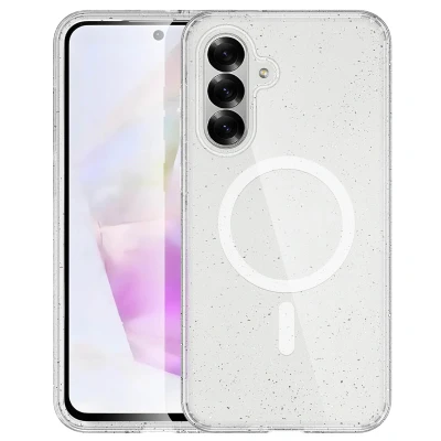 Afbeelding van Samsung Galaxy A36 Glitter Hoesje Kunststof imoshion Hardcase/Backcover Transparant Telefoonhoesje