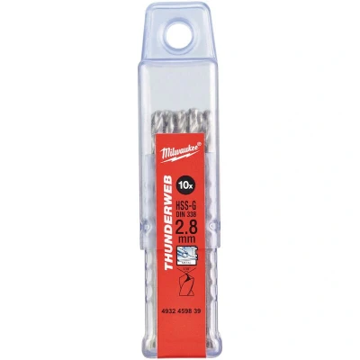 Afbeelding van Metaalboor Hss G Thunderweb 2,8 X 61 Mm (10 Stuks)