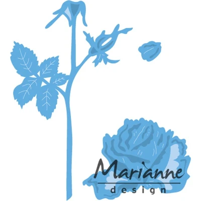 Afbeelding van Marianne D Creatable Tiny`s roos LR0451 9,5x13,0cm (01 17)