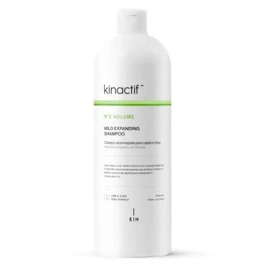 Afbeelding van Kin Cosmetics Kinactif Energy No.3 Volume Mild Expanding Shampoo 1000ml Voor Fijn En Dun Haar