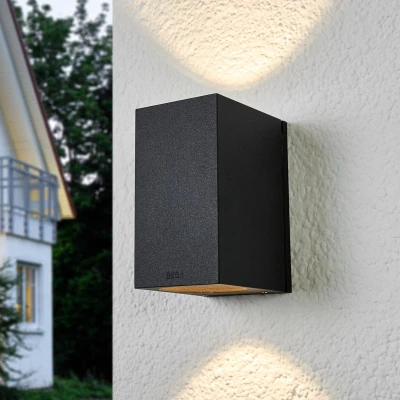 Afbeelding van BEGA 33590K3 buitenwandlamp grafiet 3.000K up/down