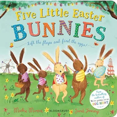 Afbeelding van Five Little Easter Bunnies: A Lift the Flap Adventure