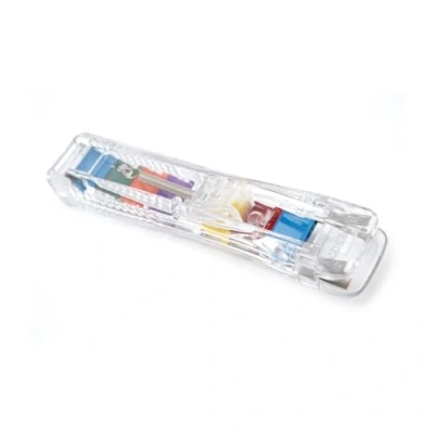 Afbeelding van Rapesco RC4025MC Supaclip 40 Doorzichtige Klemaanbrenger en 25 Klemmen in Diverse Kleuren