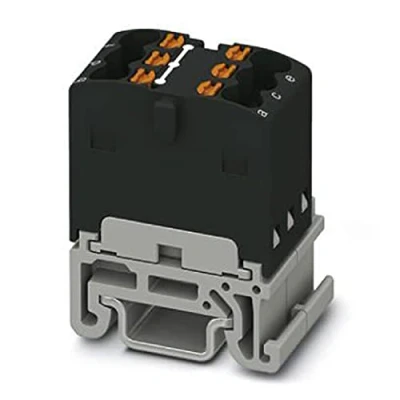 Afbeelding van Phoenix Contact PTFIX 6X1,5 NS15A BK 3002967 Verdeelblok 0.14 mm² 1.50 Zwart 20 stuk(s)