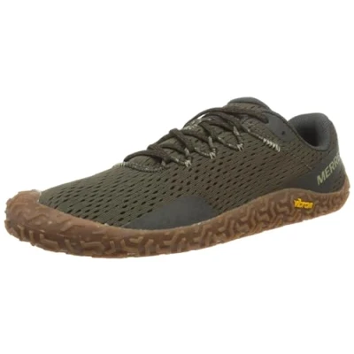 Afbeelding van Merrell Vapor Glove 6 Loopschoen neutraal, Heren, Maat: 47, Olive Kunststof/ textiel