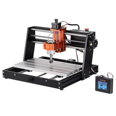Afbeelding van VEVOR CNC freesmachine graveermachine 120W 3 assige GRBL besturing houtgravure