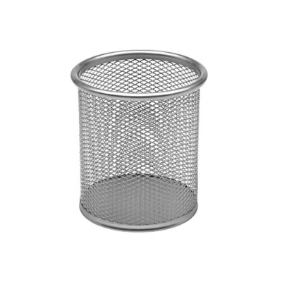 Afbeelding van OSCO Mesh Pen Pot Zilver