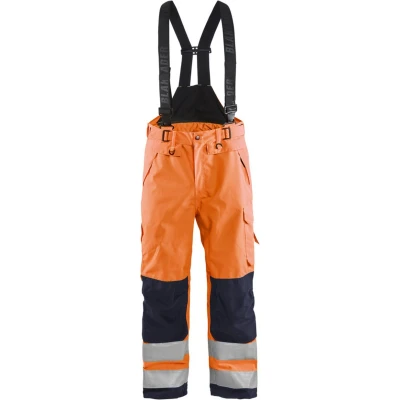 Afbeelding van Blaklader Shell werkbroek High Vis 1867 1977 Oranje/Marineblauw