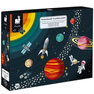 Afbeelding van Janod Educatieve Puzzel het zonnestelsel (100 stukjes)