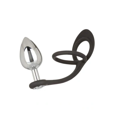 Afbeelding van Teardrop Buttplug met Cockring Star Fucker XL