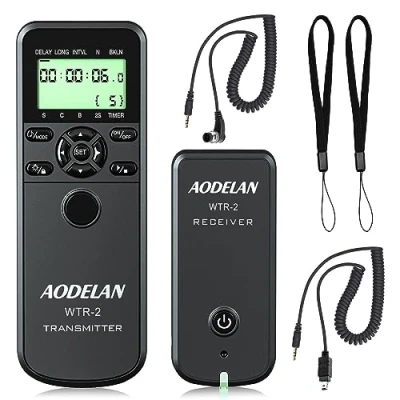 Afbeelding van Camera Afstandsbediening Ontspanknop voor Nikon, Draadloze Timer Kabel Nikon Df Z7 Z6 D750 D780 D610 D7200 D7500 D5000 D3300 D3100, Coolpix P1000 P7700 P7800 Camera&#039;s