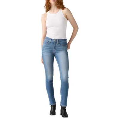 Afbeelding van Levi&#039;s Shaping Patter Jeans Skinny Fit, Dames, Maat: 29x32, Soft clean white