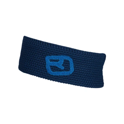 Afbeelding van ORTOVOX Rock’N&#039;Wool Headband Unisex Deep Ocean OSFA