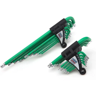 Afbeelding van HBM 9 Delige Torx Lange Inbussleutel Set