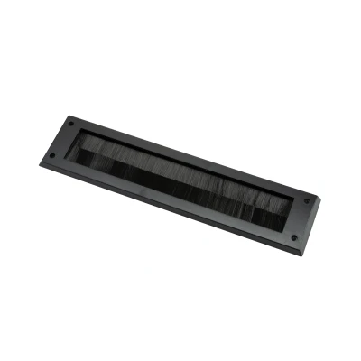 Afbeelding van Brievenbus borstel zwart 8 x 34,2 1,5cm Per Stuk