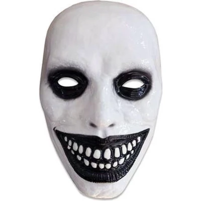 Afbeelding van Witbaard Masker Mr. Sombra Spandex Wit/zwart Mt One size