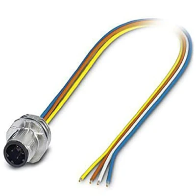 Afbeelding van Phoenix Contact 1551558 Sensor/actuator inbouwconnector M12 Aantal polen: 4 Stekker, inbouw 0.50 m 1 stuk(s)