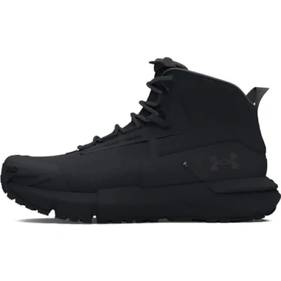 Afbeelding van Under Armour Protection Charged Valsetz MID Snowboots, Heren, Maat: 47, Black Textiel/ synthetisch