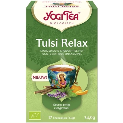 Afbeelding van Yogi Tea Tulsi Relax 17ST
