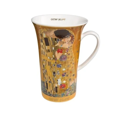 Afbeelding van Goebel Gustav Klimt Koffie / Thee Mok Adele Bloch Bauer Beker porselein 500ml met echt goud