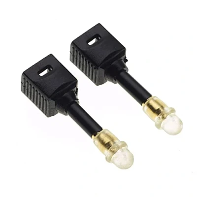Afbeelding van TOSlink Socket naar 3.5mm Mini Plug Adapter, Pak van 2 Adapter met Gouden Tip, Jack