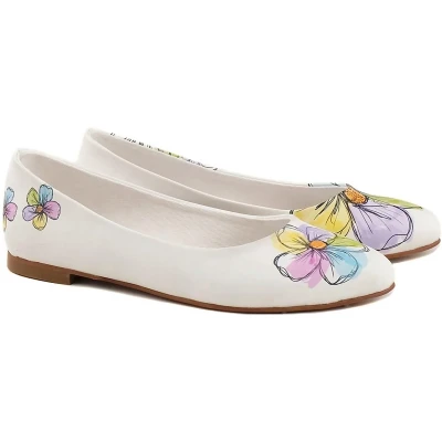 Afbeelding van GOBY Sweet Flower Ballerina Handgemaakt Premium Kwaliteit Maat 40