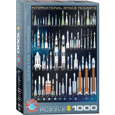 Afbeelding van Eurographics Internationale Ruimteraketten 1000 stukjes
