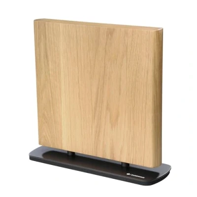 Afbeelding van Zassenhaus Magnetisch Messenblok Loft Eikenhout 28 x 9 26.5 cm