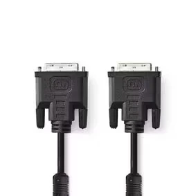 Afbeelding van DVI I kabel Nedis 2 meter (Dual Link, 100% koper, Zwart)