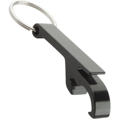Afbeelding van sleutelhanger Bieropener Zwart