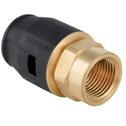 Afbeelding van Geberit PushFit steekfitting recht 16 x 1/2 push binnendraad