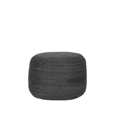 Afbeelding van LABEL51 Poef Jute Antraciet 50 cm Majorr