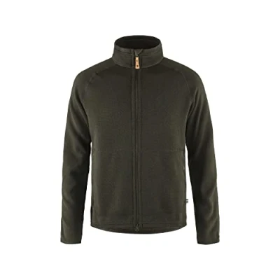 Afbeelding van Vest Fjällräven Men Övik Fleece Zip Sweater Deep Forest XL