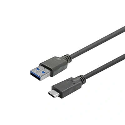 Afbeelding van Vivolink USB C male A Cable 5m Black, PROUSBCAMM5