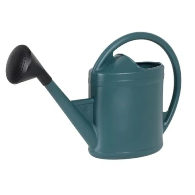 Afbeelding van EDA ovale gieter Paris 3 liter incl. zwarte sproeikop Petrol Green