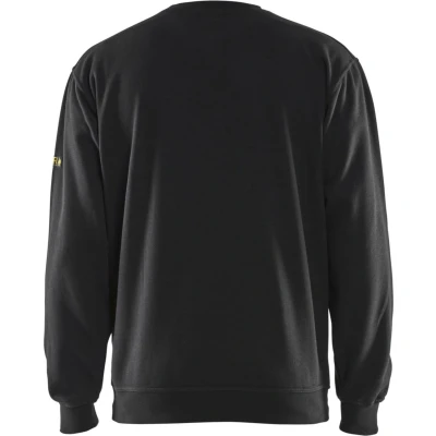 Afbeelding van Blaklader 3074 1762 Vlamvertragend sweatshirt Zwart