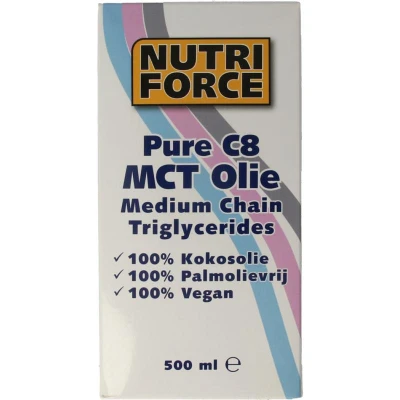 Afbeelding van Naproz Nutriforce Pure C8 MCT Olie