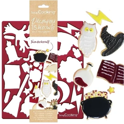 Afbeelding van ScrapCooking Wizard Multicutter Cookie Sheet